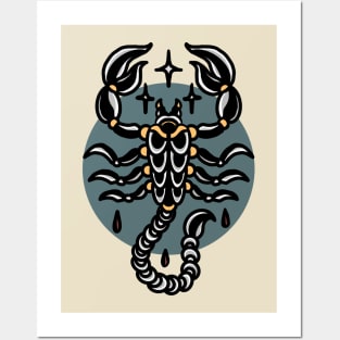 Scorpion tattoo t-Shirt Posters and Art